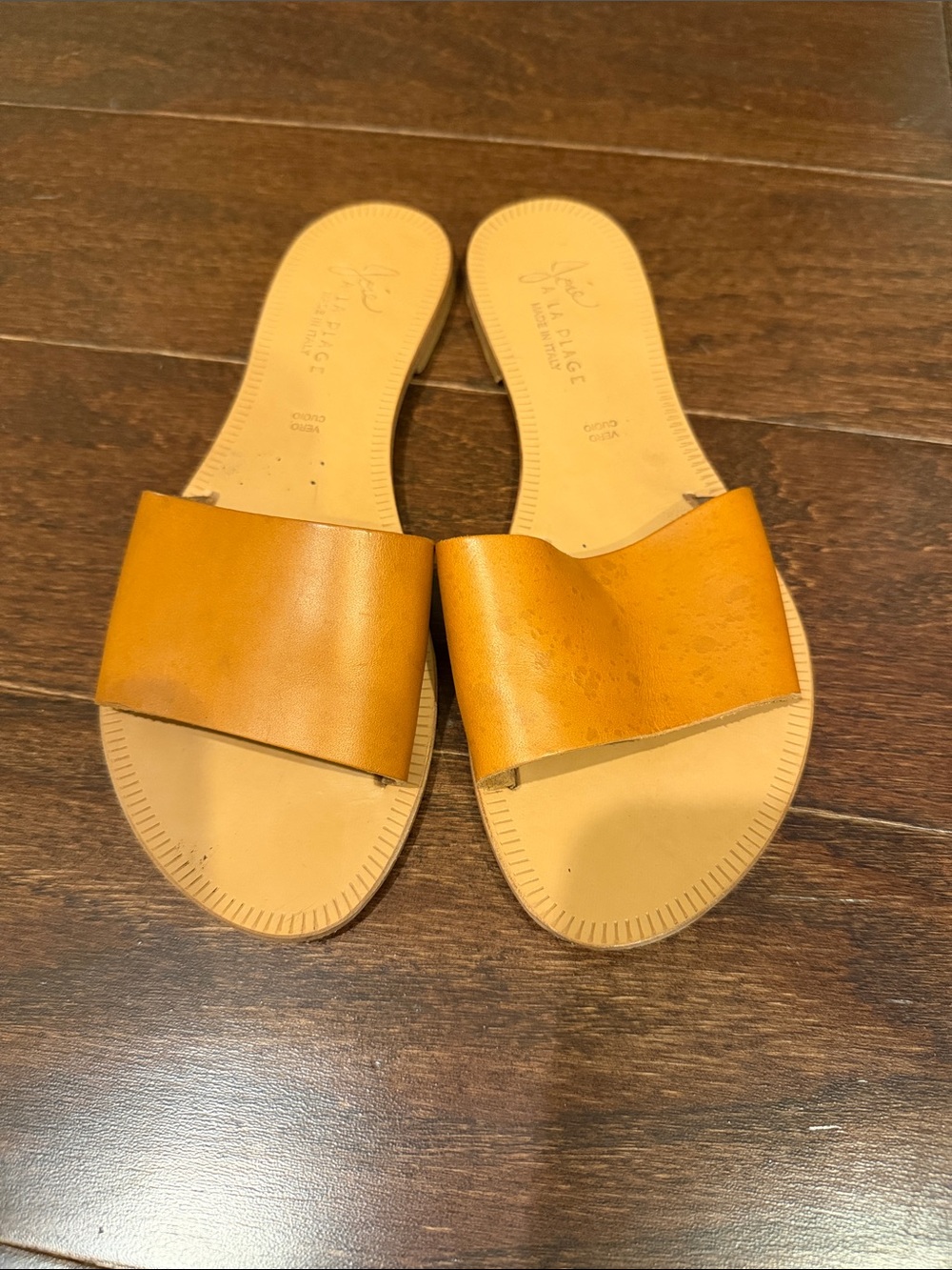 Joie A La Plage Leather Slide Sandals i